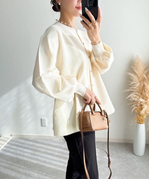 &. NOSTALGIA（ノスタルジア） カーディガン （美香さんコラボカラー