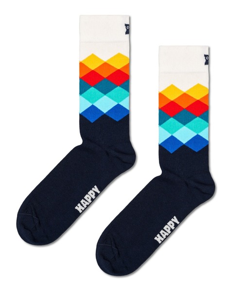 靴下 レディース Happy Socks Multi-Color Gift Box クルーソックス 4足組 ギフトセット 10203515｜zozo｜05