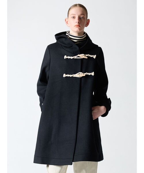 mizuiroind ミズイロインド　オーバーサイズ　ジャケットコート　黒 mizuiro ind（ミズイロインド） ワイドシャツ コートジャケット