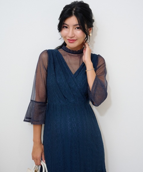 SweetMommy(授乳服&マタニティ) マタニティ 重ね着風 ストレッチ