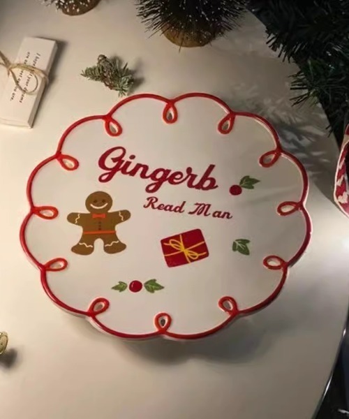 食器 クリスマス限定 retro christmas design plate : ZOZOTOWN Yahoo