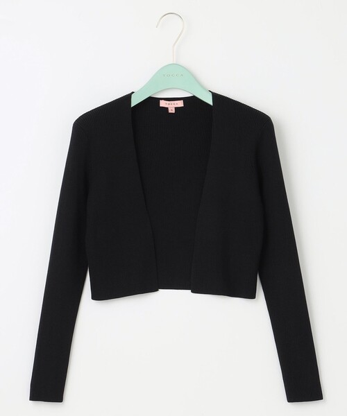 TOCCA（トッカ） カーディガン SILK RIB BOLERO ボレロ レディース