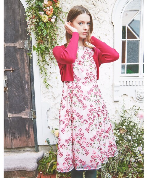 TOCCA（トッカ） カーディガン SILK RIB BOLERO ボレロ レディース 