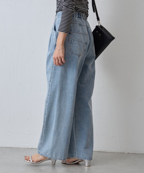 BEARDSLEY ラップ風デニム FRIPIER インディゴブルー フリー BEARDSLEY ジーンズ デニム デニムパンツ 「2サイズ/新色登場