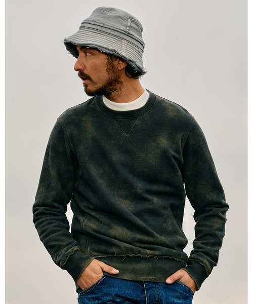 スウェット・トレーナー WELL DONE SWEATSHIRTS (WDTH122718UCH CHARCOAL) 10.3oz Well Done刺繍スウェットシャツ | ジムマスター（gym