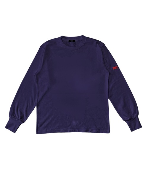 DRY COTTON JERSEY L/S TEE（UPPER）／WHITE – TMT OFFICIAL