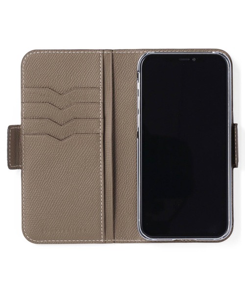 BONAVENTURA(iPhone 14 Pro) スタンドスマホケース iPhone 15) スタンドダイアリーケース シュリンクレザー