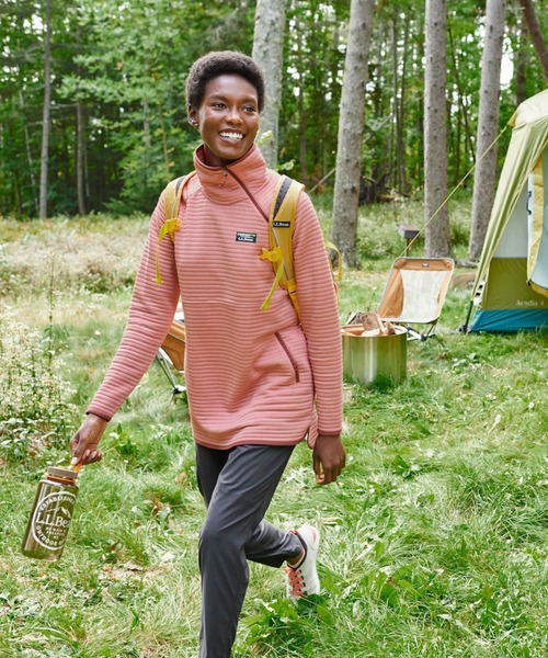 L.L.Bean エアーライト・ニット・アシンメトリック・クォーター