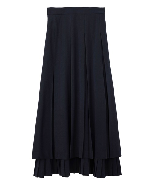 Ameri（アメリ） ロング スカート PLEATS LAYERED PLEATS SKIRT