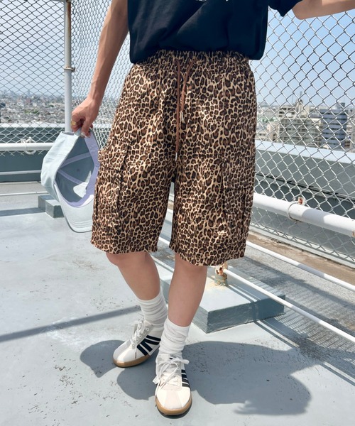 BUENA VISTA レオパード柄 ハーフパンツ BUENA VISTA ブエナビスタ / LEOPARD HALF PANTS レオパード