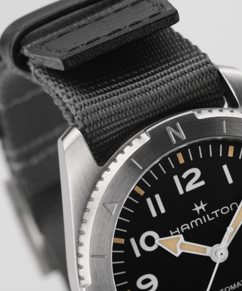 腕時計 HAMILTON 「ハミルトン」 腕時計 Khaki Field （カーキ フィールド） Expedition オート 自動巻き 37MM ブの画像