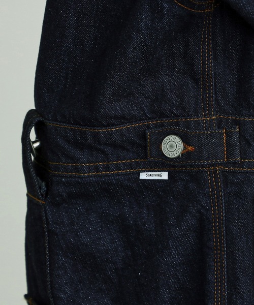 SOMETHING オールインワン atelier STAND COLLAR JUMP SUIT
