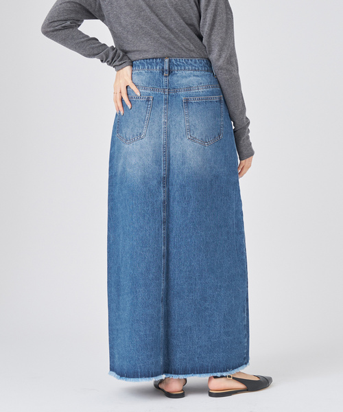 IENA」 デニムスカート 36 ブルー系その他 レディース : 84945242  