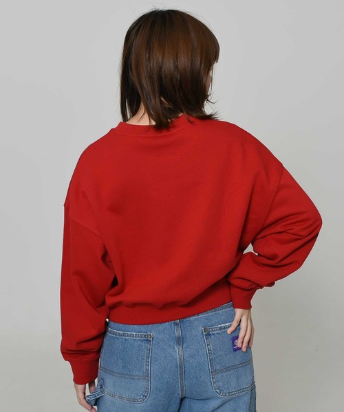 トレーナー スウェット 「mahagrid/マハグリッド」ORIGIN LOGO CROP SWEATSHIRT/オリジンロゴクロップスウェットシャツ MAHAGRID トレーナー スウェット 「mahagrid/マハグリッド