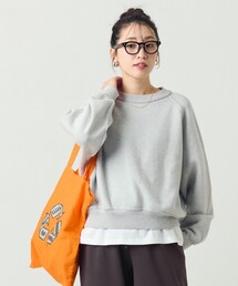 web限定❗️ジップスウェットライクニット COLLAGE GALLARDAGALANTE ニット セーター ジップスウェット
