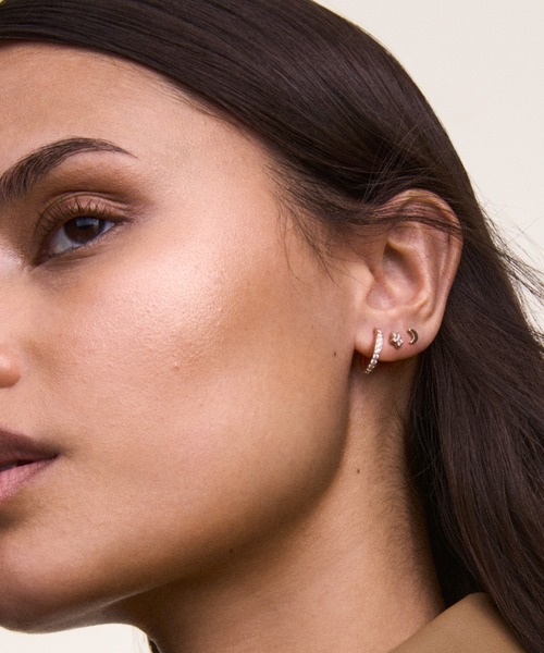 Daniel Wellington ピアス Crystal Hoop Earring レーディス