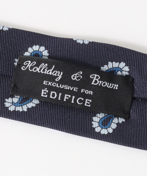 EDIFICE（エディフィス） ネクタイ Holliday ＆ Brown(ホリデー