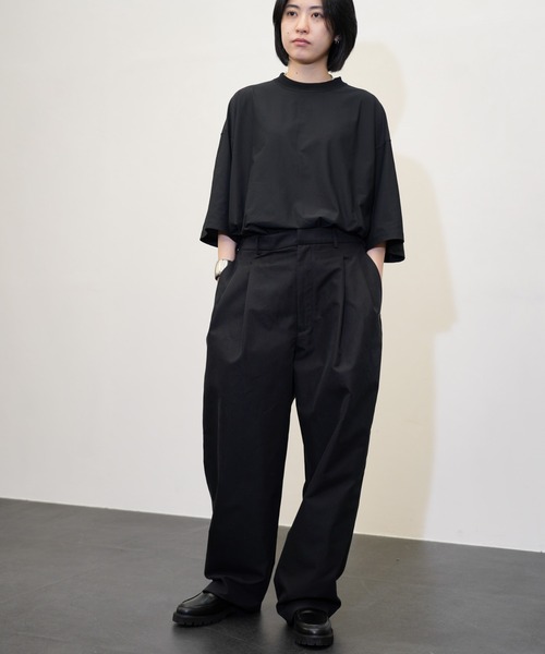 【美品】BEAMS+ 2タック ワイド テーパード トラウザーズ パンツ XL 極美品】BEAMS+ 2タック ワイド テーパード ウール トラウザーズ