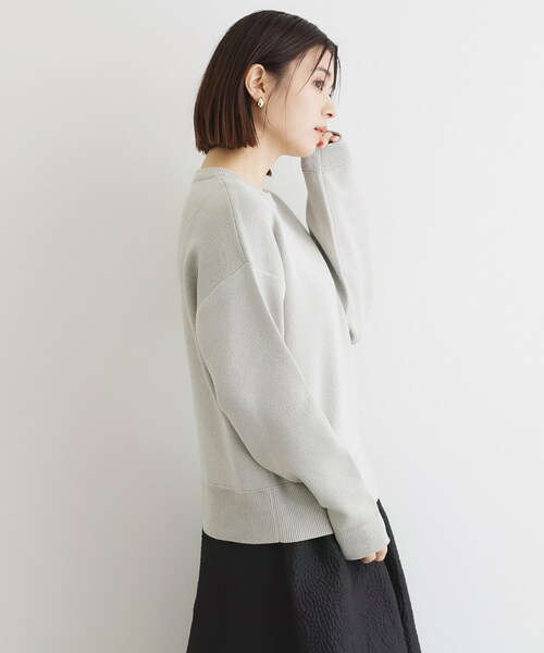ジャカードニットメロウトップス qualite｜ジャカードニットメロウトップス | Rakuten Fashion