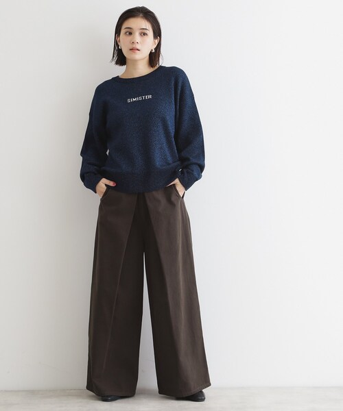 ジャカードニットメロウトップス qualite｜ジャカードニットメロウトップス | Rakuten Fashion