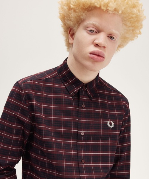 FRED PERRY（フレッドペリー） シャツ Brushed Oxford Tartan Shirt
