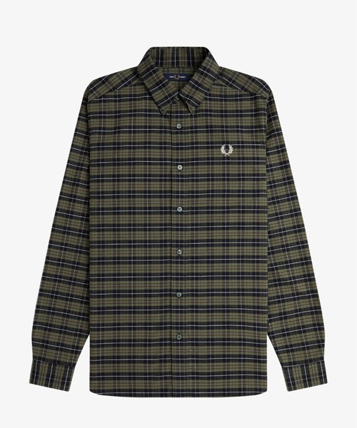 FRED PERRY（フレッドペリー） シャツ Brushed Oxford Tartan Shirt