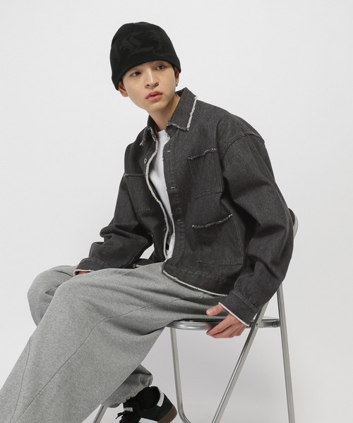 Gジャン　yu　3/15 23:59迄 marjour デニムジャケット gジャン DENIM JACKET レディース