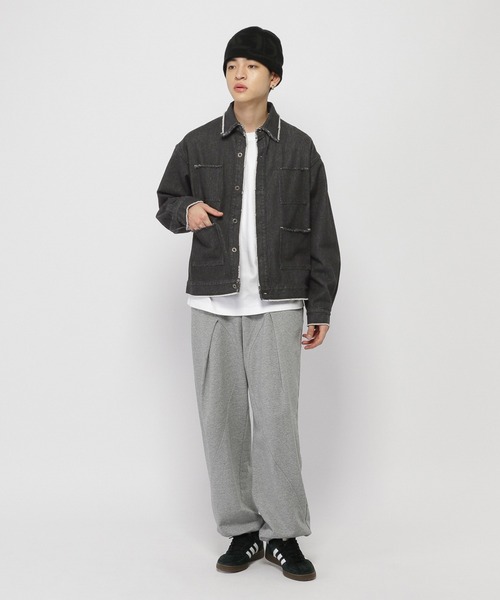 3.3 FIELD TRIP デニムジャケット gジャン Field Trip／フリンジ