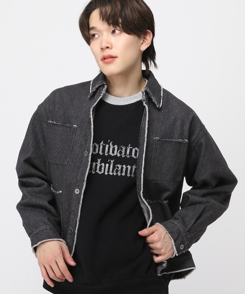 3.3 FIELD TRIP デニムジャケット gジャン Field Trip／フリンジデニム