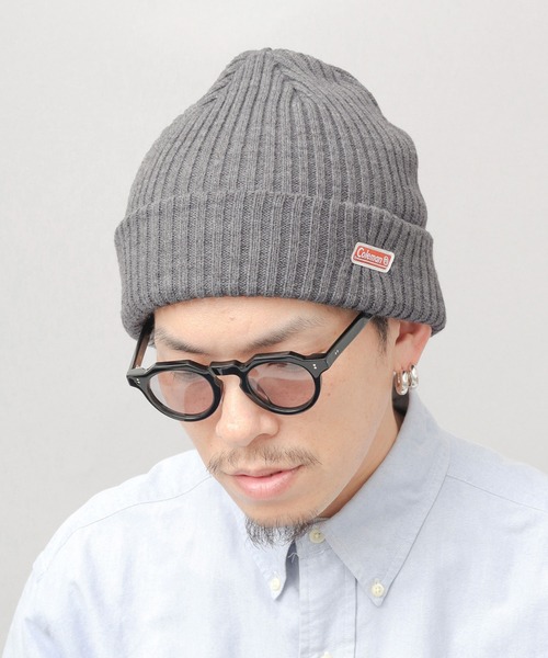 Coleman（コールマン） ニット帽 ニットキャップ リブ編み ニット