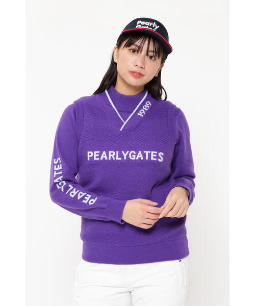 PEARLY GATES ニット セーター 「PEARLY GATES」ポリエステル