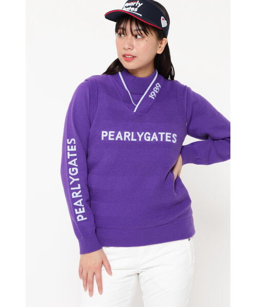 PEARLY GATES ニット セーター 「PEARLY GATES」ポリエステル