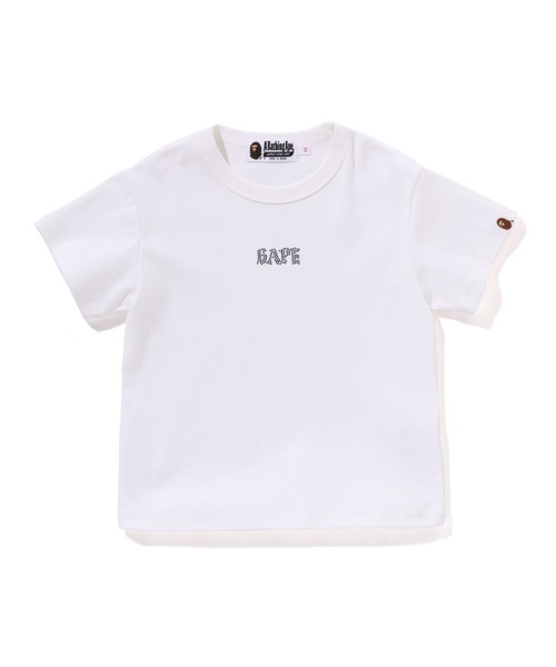 tシャツ CRYSTAL STONE BAPE MINI TEE レディース
