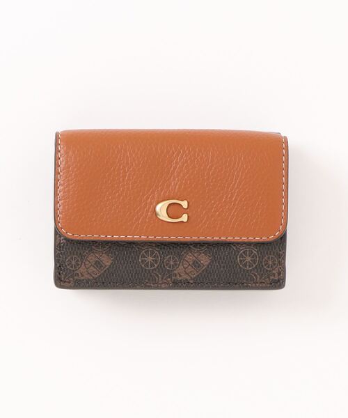 COACH 財布 エッセンシャル ミニ トライフォールド ウォレット