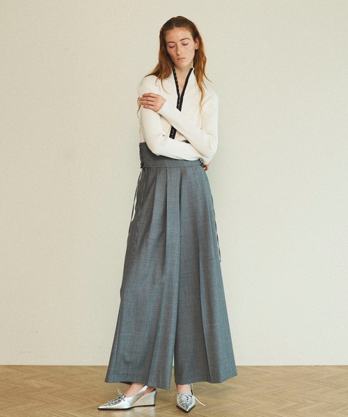 MAISON SPECIAL（メゾンスペシャル） スラックス パンツ レディース