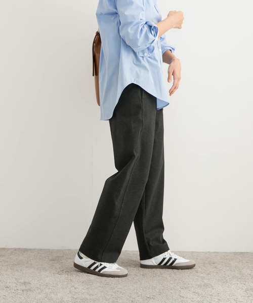 お値下げ　URBAN RESEARCH DOORS パンツ URBAN RESEARCH DOORS パンツ ポンチカーブパンツ レディース