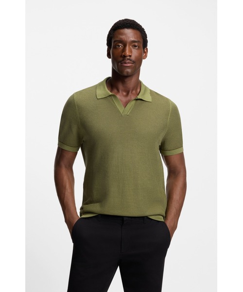 BOSS（HUGO BOSS） ポロシャツ コットンブレンド セーター ジョニー