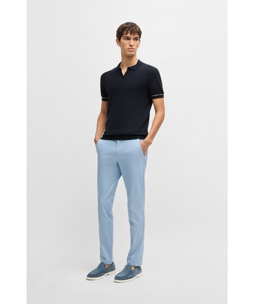 BOSS（HUGO BOSS） ポロシャツ 半袖 コットンブレンド セーター