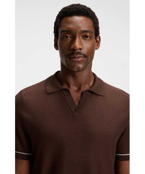 BOSS（HUGO BOSS） ポロシャツ コットンブレンド セーター ジョニー