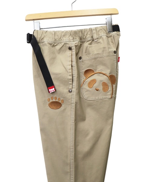 PANDIESTA パンツ 熊猫謹製 ストレッチツイルストラップパンツ