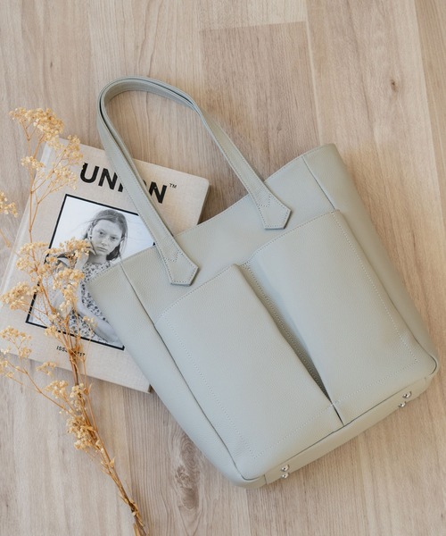 VitaFelice（ヴィータフェリーチェ） トートバッグ フロントポケット本