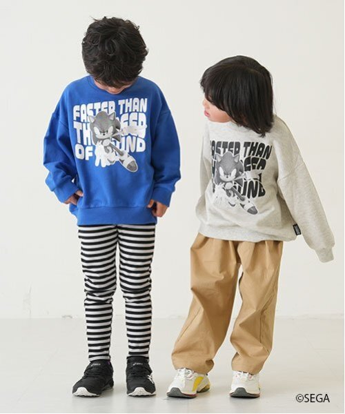 petit main and D. トレーナー 「親子リンク」Kidsソニックスウェット