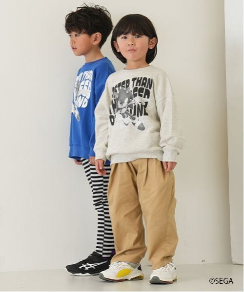 petit main and D. トレーナー 「親子リンク」Kidsソニックスウェット