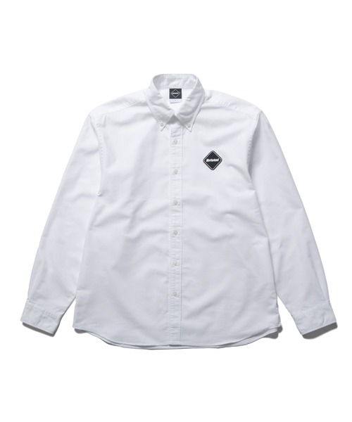 エフシーレアルブリストル BD 長袖 シャツ 白 L 新品未使用 F.C.Real Bristol(エフシーレアルブリストル) シャツ(メンズ) - 海外