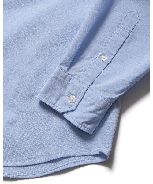 エフシーレアルブリストル BD 長袖 シャツ ブルー L 超美品 F.C.Real Bristol（エフシーレアルブリストル） シャツ COOLMAX EMBLEM