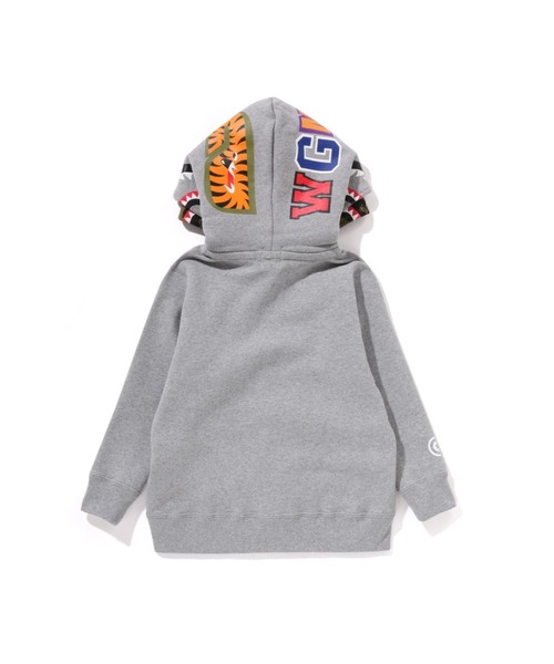 A BATHING APE パーカー 1ST CAMO SHARK ZIP DOUBLE HOODIE