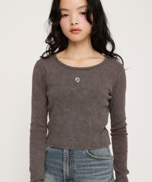 tシャツ COLORED SLEEVE EDGE S/S TOP レディース Tシャツ レディース 40万枚突破 ロゴ 半袖 アメカジ サーフ
