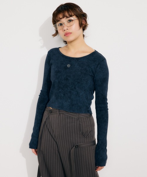tシャツ COLORED SLEEVE EDGE S/S TOP レディース Tシャツ レディース 40万枚突破 ロゴ 半袖 アメカジ サーフ