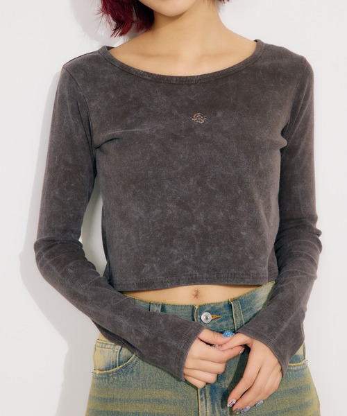 売れ筋商品|||デモクラシー Tシャツ トップス レディース Petite Scoop-Neck Cropped T-Shirt  Sky 楽天市場】トップス Tシャツ カットソー レディース ひんやり