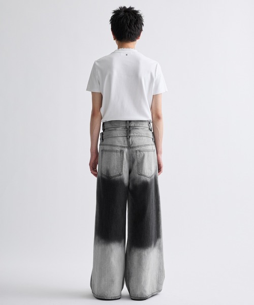 【R13】ダブルループベンティジーンズ R13のSSENSE 日本限定 グレー Double Loop Venti ジーンズがセール中